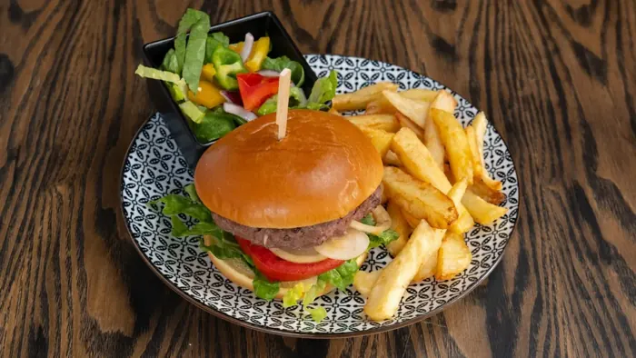 Beef Burger — Mexican food at Sierra Paphos