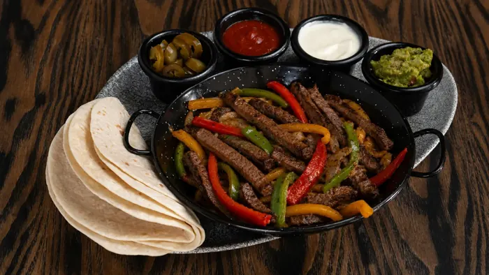 Beef Fajitas — Mexican food at Sierra Paphos