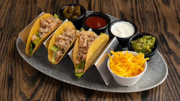 Fajita Chicken Tacos — Mexican food at Sierra Paphos
