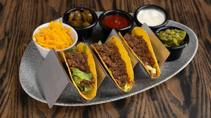Ground Beef Tacos — Mexican food at Sierra Paphos