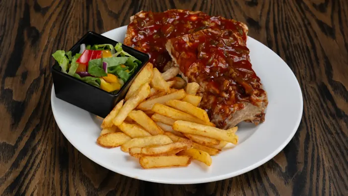 Half Rack of Pork Ribs — Mexican food at Sierra Paphos