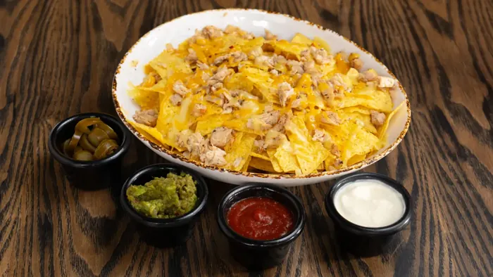 Loaded Nachos — Mexican food at Sierra Paphos