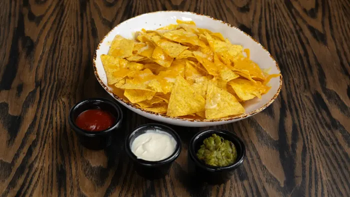 Nachos with Cheese — Mexican food at Sierra Paphos