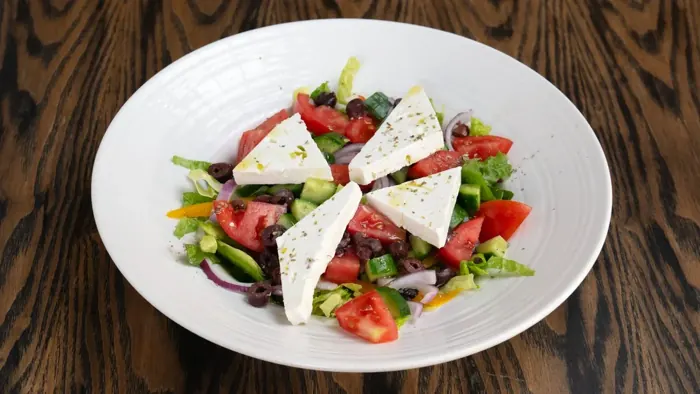 Village Salad — Mexican food at Sierra Paphos
